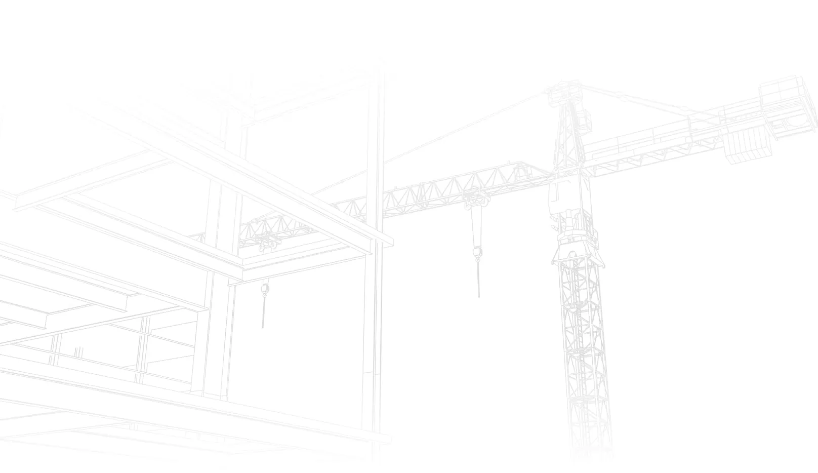 Construction team at work